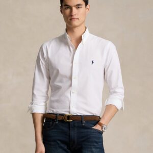 CAMISA CUSTOM FIT POPELINA STRECH BLANCA CAMISA CUSTOM FIT POPELINA STRECH BLANCA
